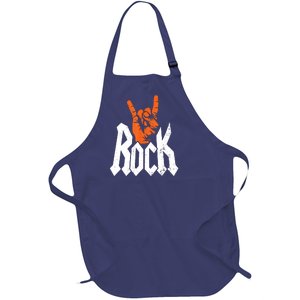 Rock Music Rock Music Lover Full-Length Apron With Pockets