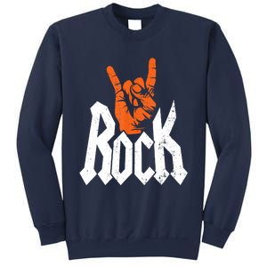 Rock Music Rock Music Lover Sweatshirt