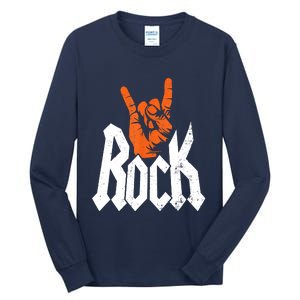 Rock Music Rock Music Lover Tall Long Sleeve T-Shirt