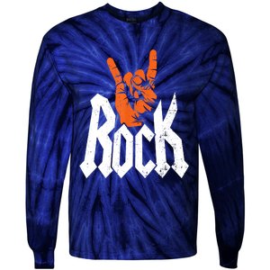 Rock Music Rock Music Lover Tie-Dye Long Sleeve Shirt