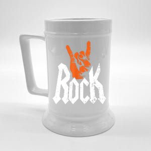 Rock Music Rock Music Lover Beer Stein