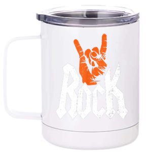 Rock Music Rock Music Lover 12 oz Stainless Steel Tumbler Cup