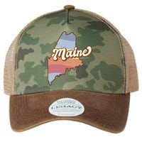 Retro Maine Legacy Tie Dye Trucker Hat