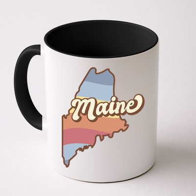 Retro Maine Mug