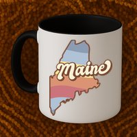 Retro Maine Mug