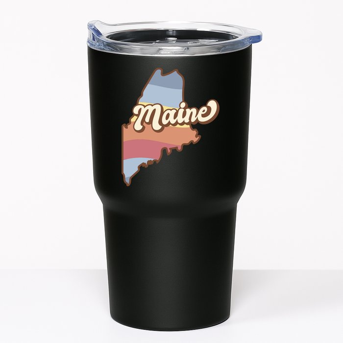 Retro Maine Tumbler