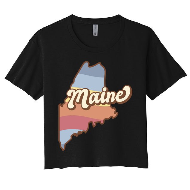 Retro Maine Crop Top