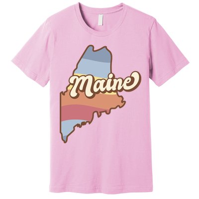 Retro Maine Premium T-Shirt
