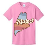 Retro Maine Kids T-Shirt