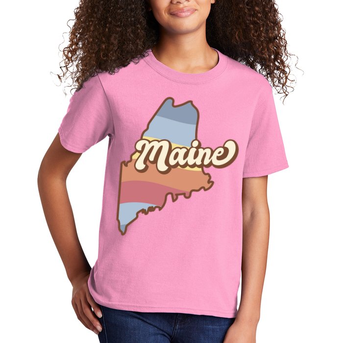 Retro Maine Kids T-Shirt