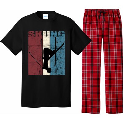 Red Mountain Retro Skiing Ski Great Gift Pajama Set