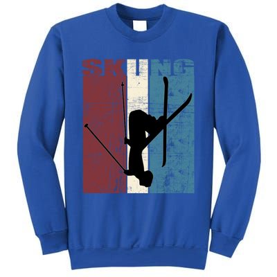 Red Mountain Retro Skiing Ski Great Gift Sweatshirt