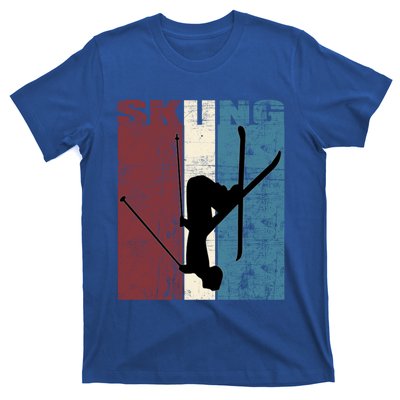 Red Mountain Retro Skiing Ski Great Gift T-Shirt