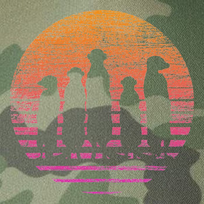Retro Meerkat Legacy Tie Dye Trucker Hat