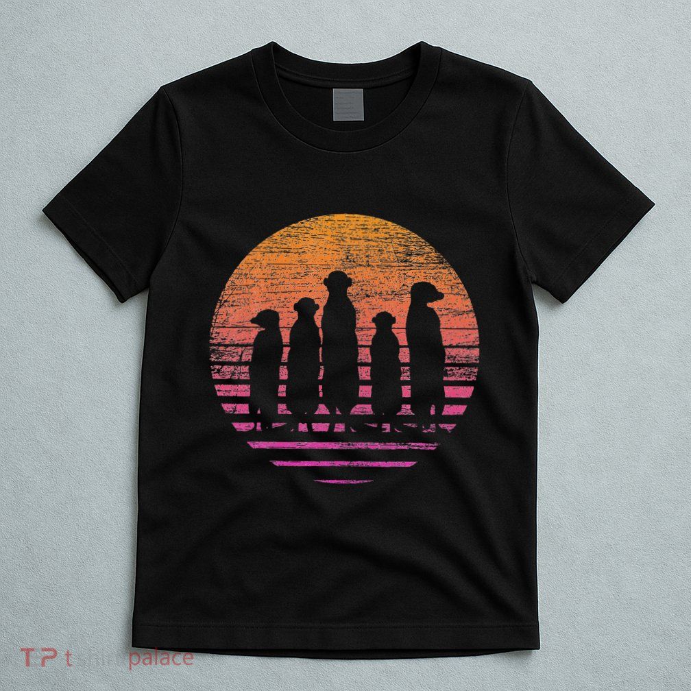 Retro Meerkat T-Shirt