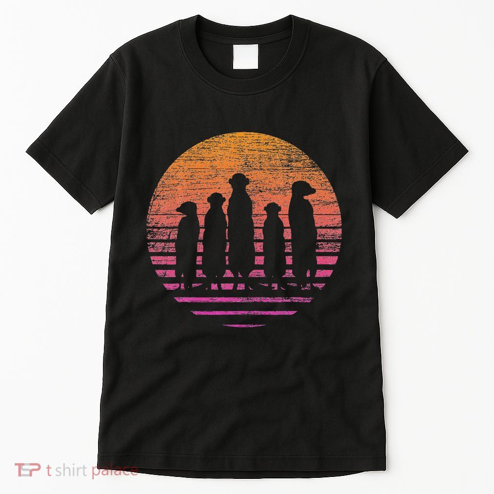 Retro Meerkat Tall T-Shirt