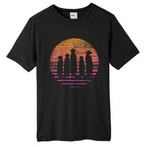 Retro Meerkat Tall Fusion ChromaSoft Performance T-Shirt