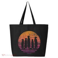 Retro Meerkat 25L Jumbo Tote