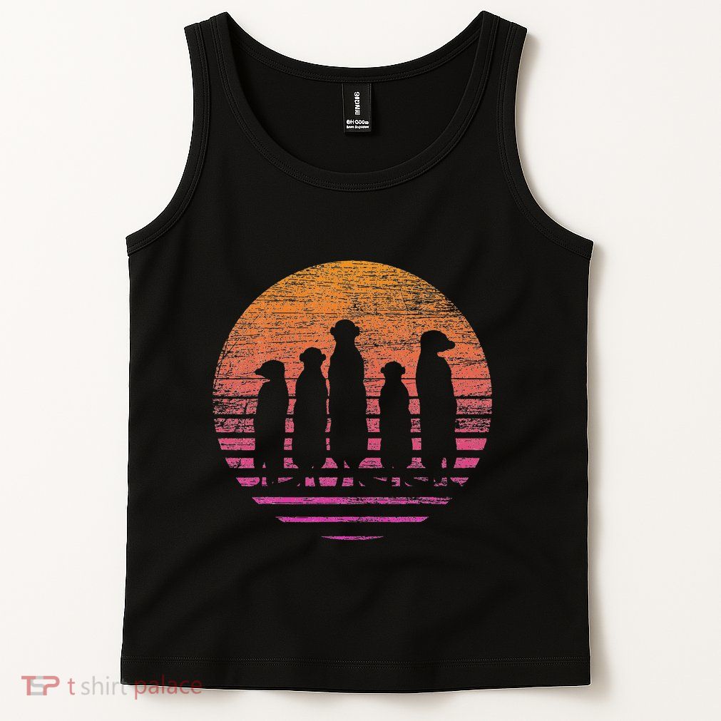 Retro Meerkat Tank Top