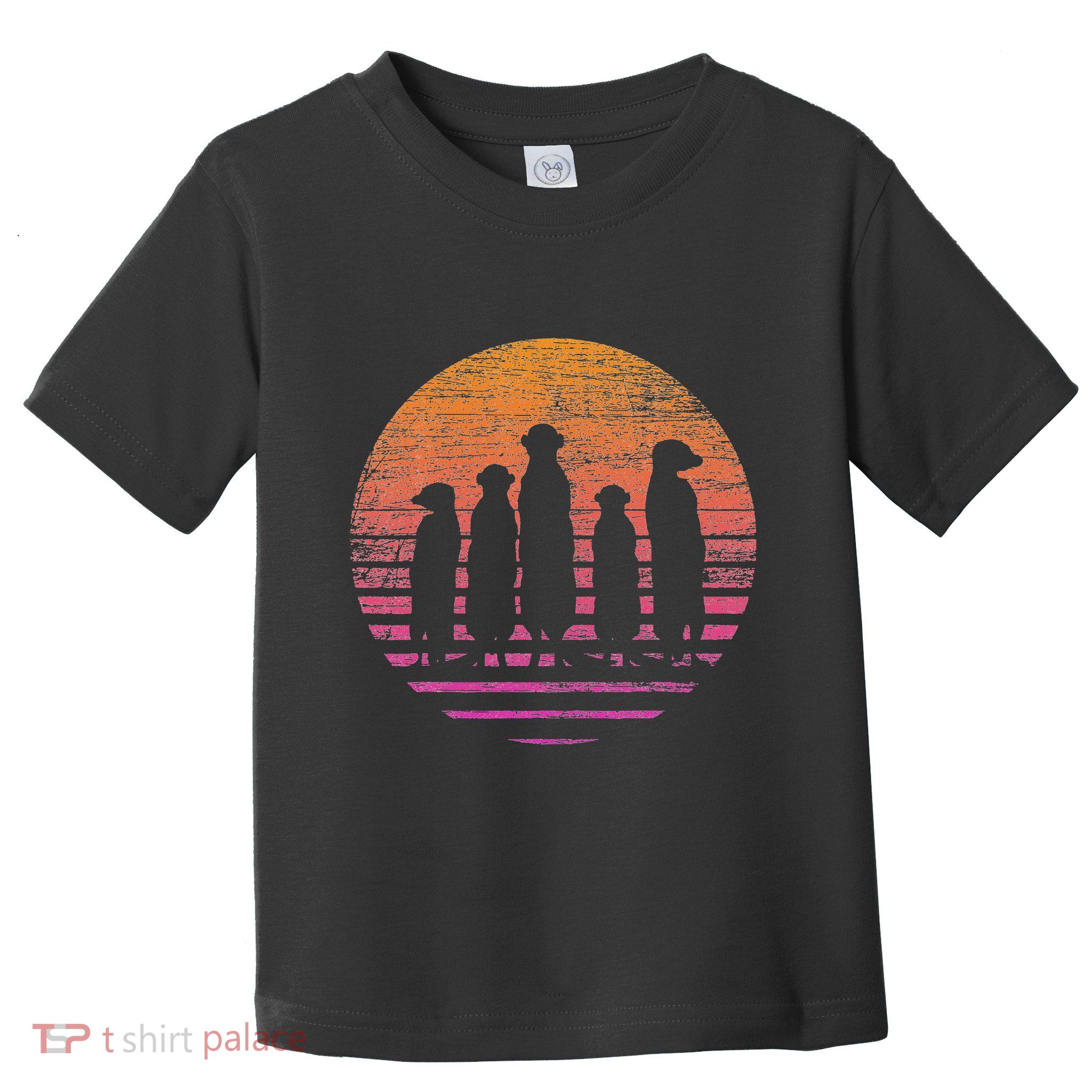 Retro Meerkat Toddler T-Shirt