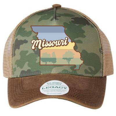 Retro Missouri Legacy Tie Dye Trucker Hat