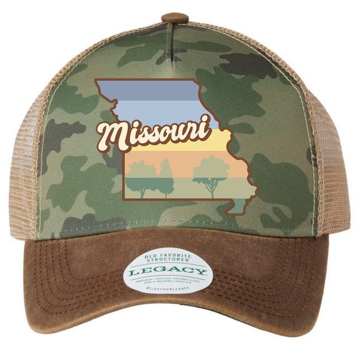 Retro Missouri Legacy Tie Dye Trucker Hat