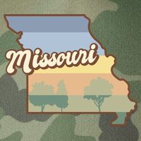 Retro Missouri Legacy Tie Dye Trucker Hat