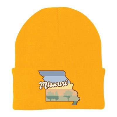 Retro Missouri Knit Cap Winter Beanie