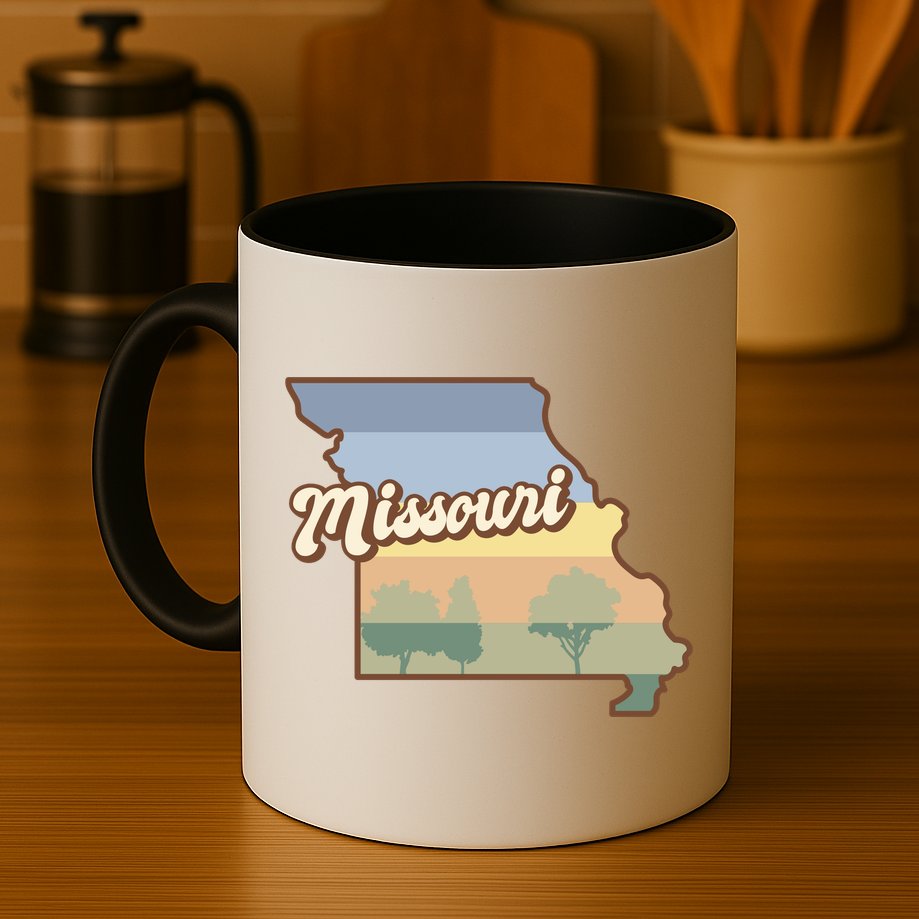 Retro Missouri Mug