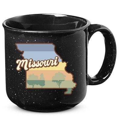 Retro Missouri 15oz Campfire Ceramic Mug