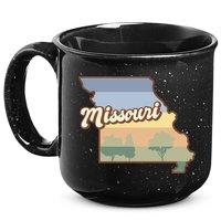 Retro Missouri 15oz Campfire Ceramic Mug