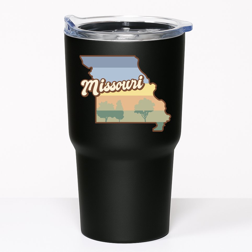 Retro Missouri Tumbler