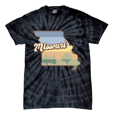 Retro Missouri Tie-Dye T-Shirt