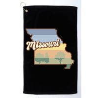 Retro Missouri Golf Towel