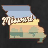 Retro Missouri Golf Towel