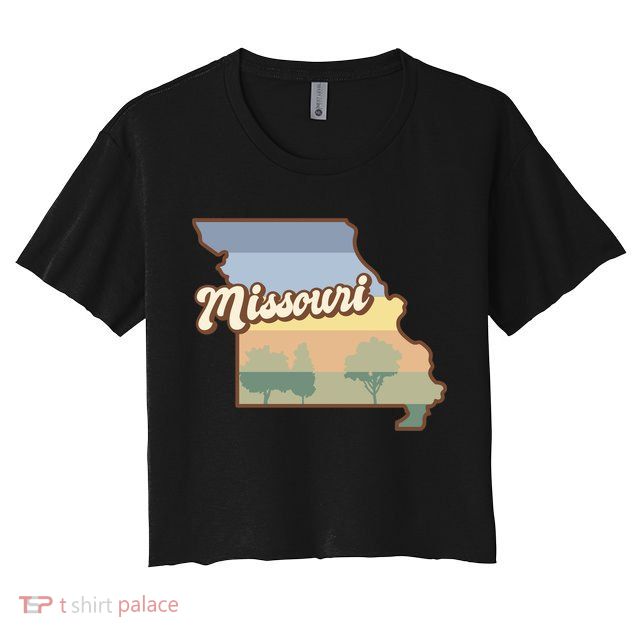 Retro Missouri Crop Top