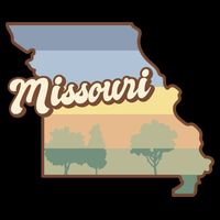 Retro Missouri Women's Crop Top Tee