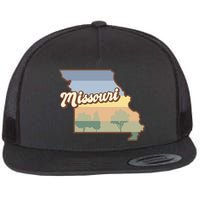 Retro Missouri Flat Bill Trucker Hat