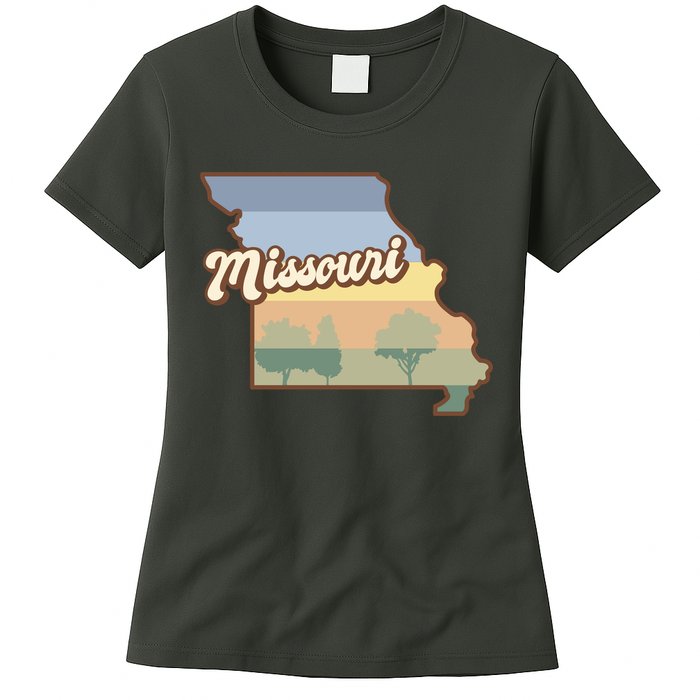 Retro Missouri Womens T-Shirt