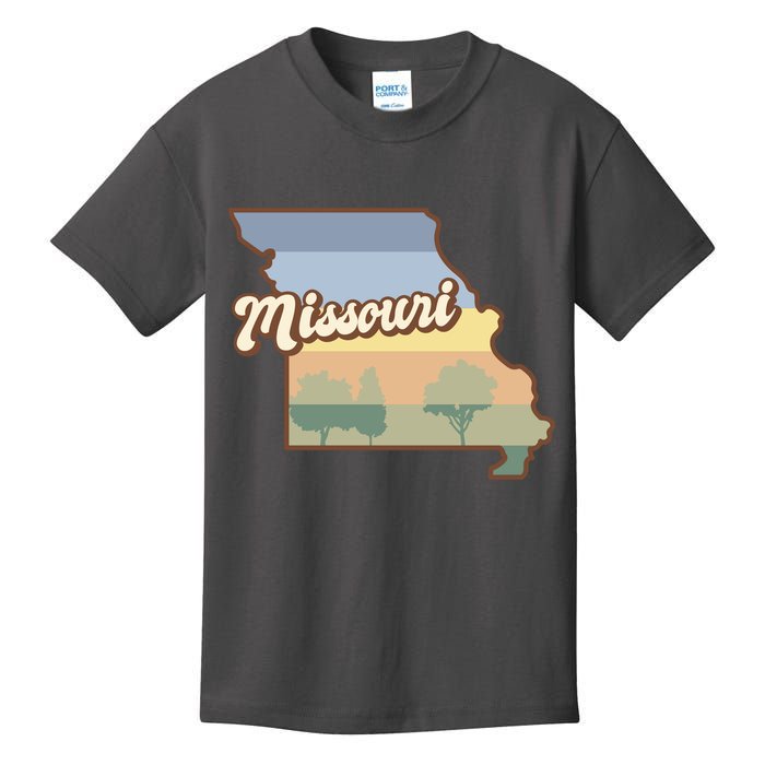Retro Missouri Kids T-Shirt