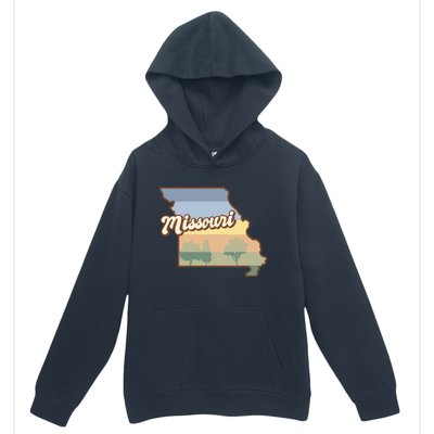 Retro Missouri Urban Pullover Hoodie