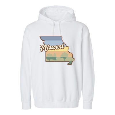 Retro Missouri Garment-Dyed Fleece Hoodie