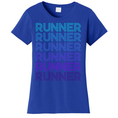 Runner Marathon Running Retro Gift Women's T-Shirt