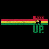 Reggae Music Rastafari Bless Up Lion Of Judah Rasta Gift Cooling Performance Crew T-Shirt