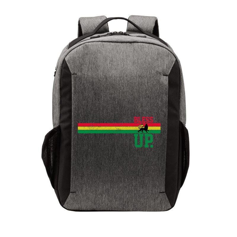 Reggae Music Rastafari Bless Up Lion Of Judah Rasta Gift Vector Backpack