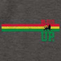 Reggae Music Rastafari Bless Up Lion Of Judah Rasta Gift Vector Backpack