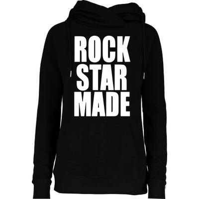 Rockstar Made Womens Funnel Neck Pullover Hood