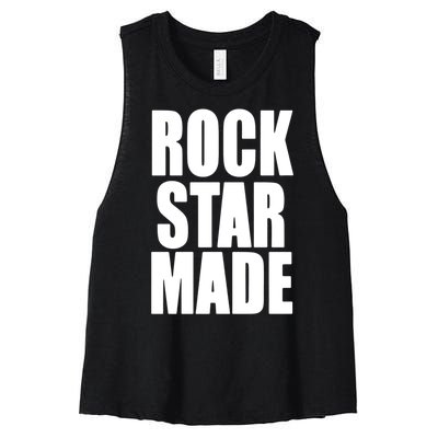 Rockstar Made Women's Racerback Cropped Tank