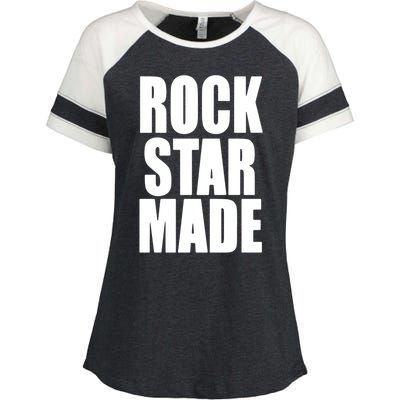 Rockstar Made Enza Ladies Jersey Colorblock Tee