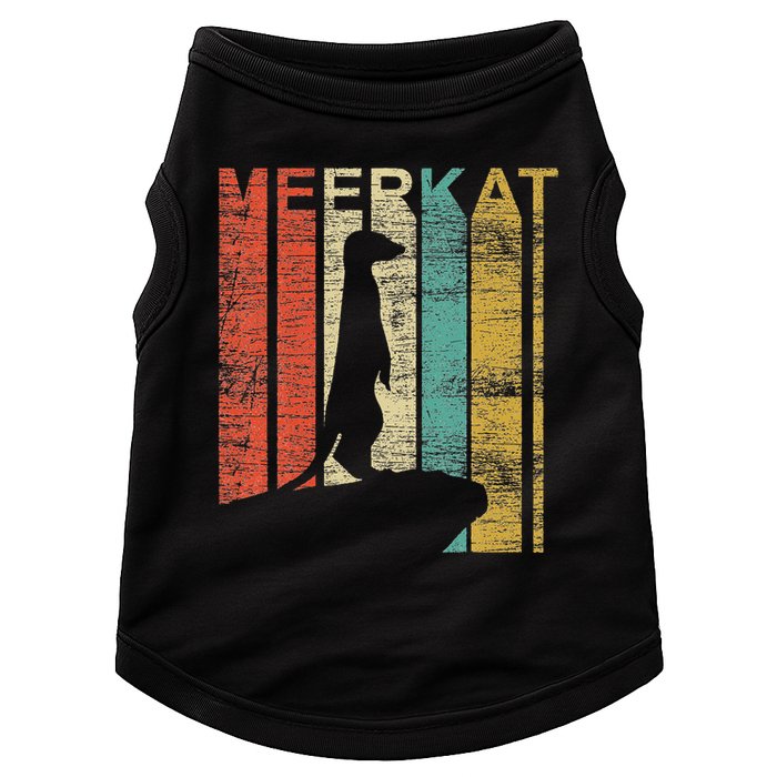Retro Meerkat Doggie Tank